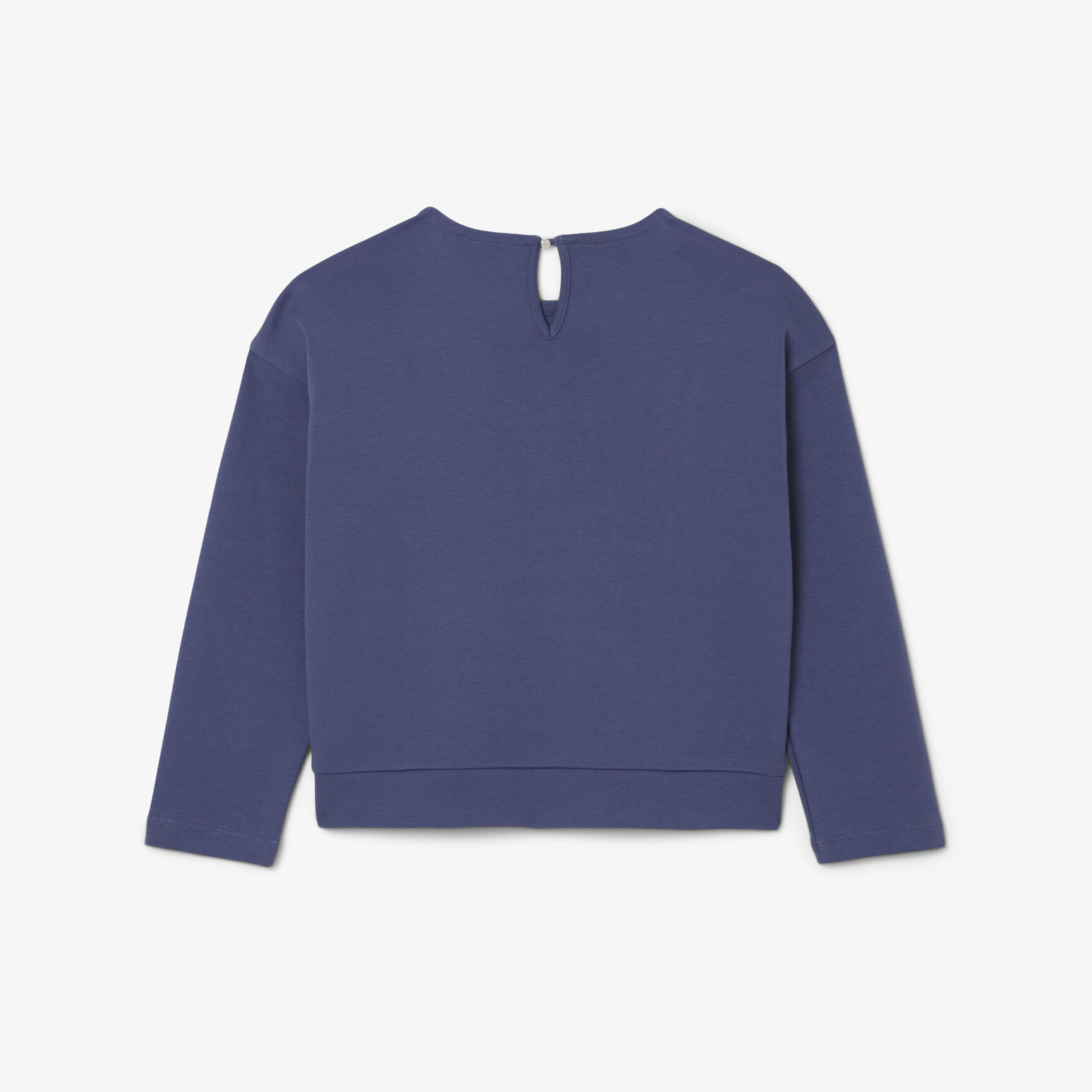 Long Sleeved Branded Cotton T-shirt