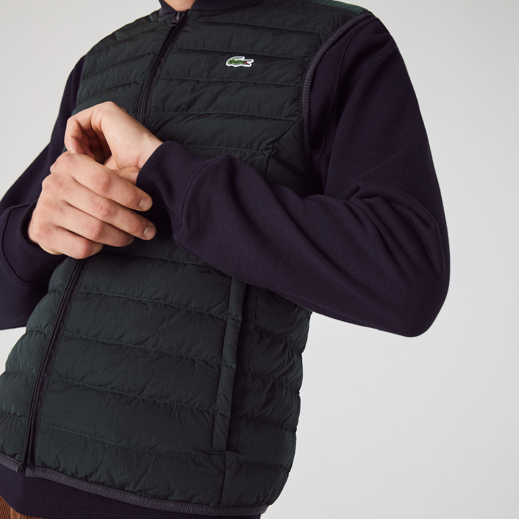 جاكيت منفوخ قابل للطي بقماش خفيف الوزن مقاوم للماء للرجال جاكيت منفوخ قابل للطي بقماش خفيف الوزن مقاوم للماء للرجال