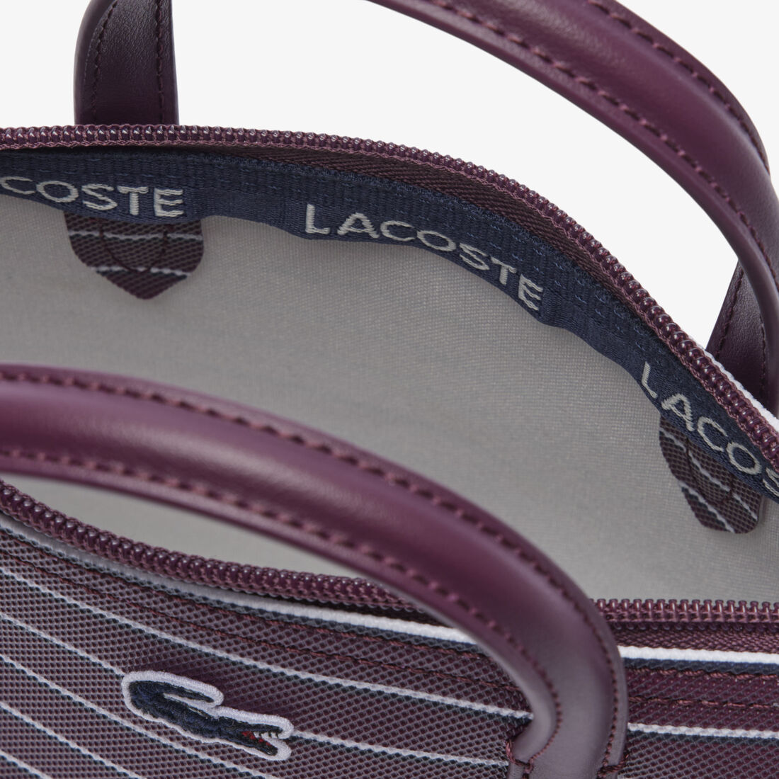 Mini Striped L.12.12 Concept Tote Mini Striped L.12.12 Concept Tote