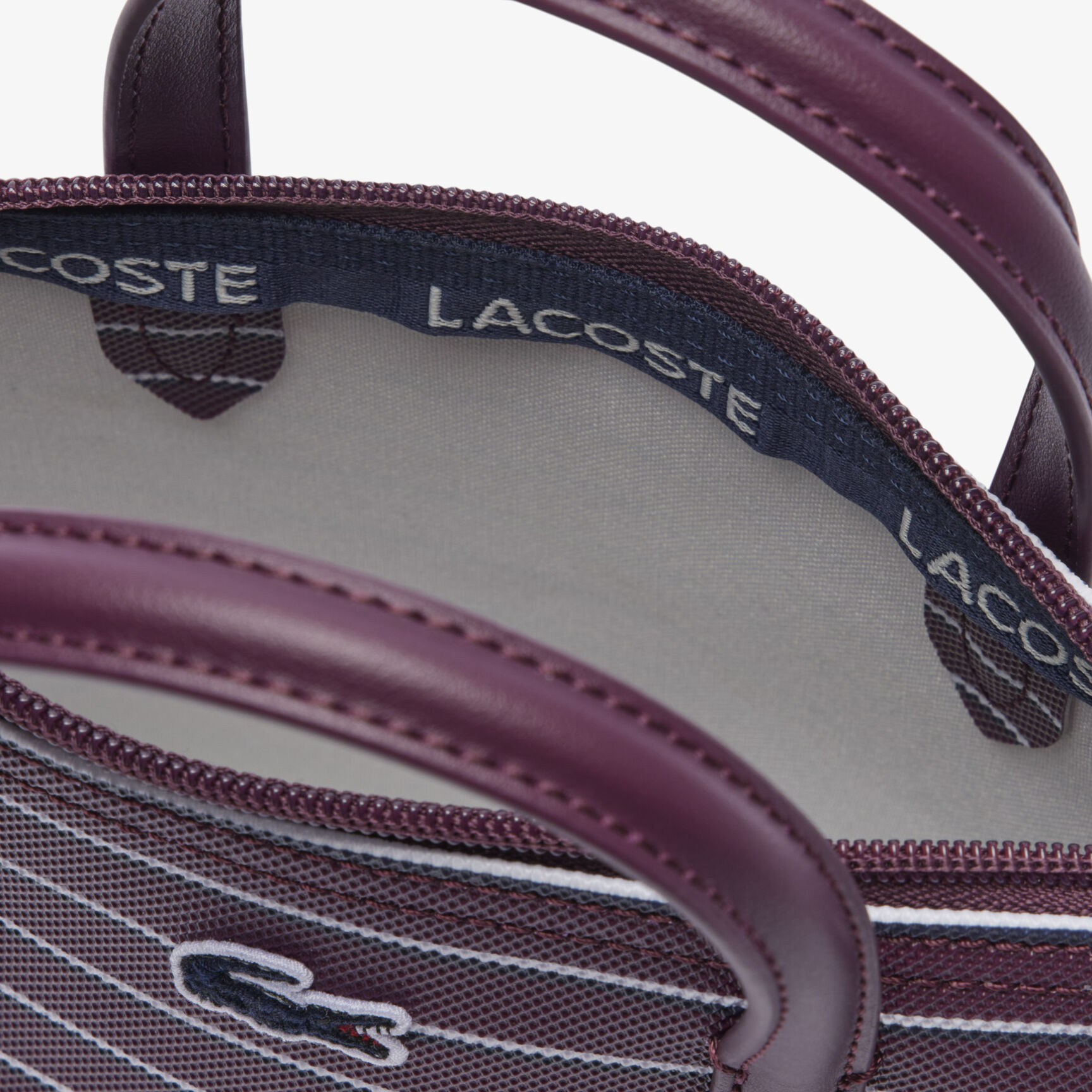 Mini Striped L.12.12 Concept Tote Mini Striped L.12.12 Concept Tote