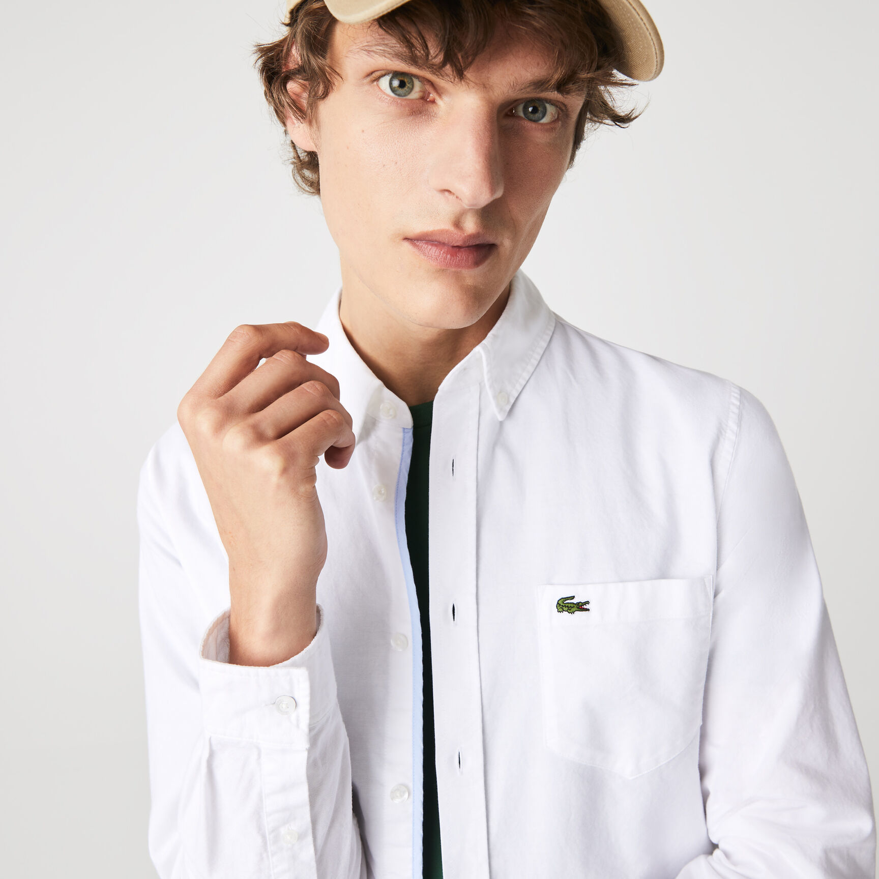 Men's Regular Fit Cotton Oxford Shirt