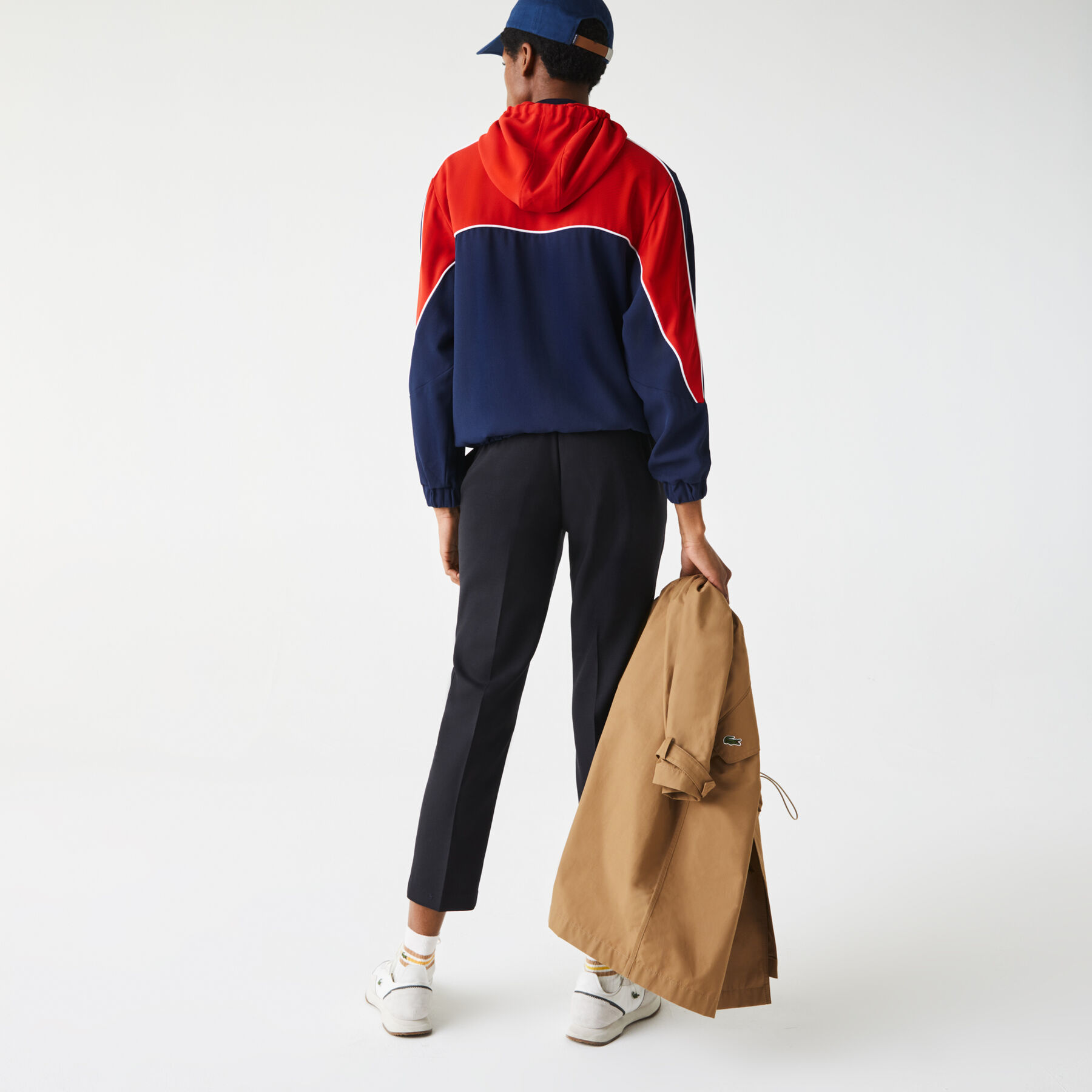 Women’s Hooded Colorblock Zip Sweatshirt lacoste women s hooded colorblock zip sweatshirt