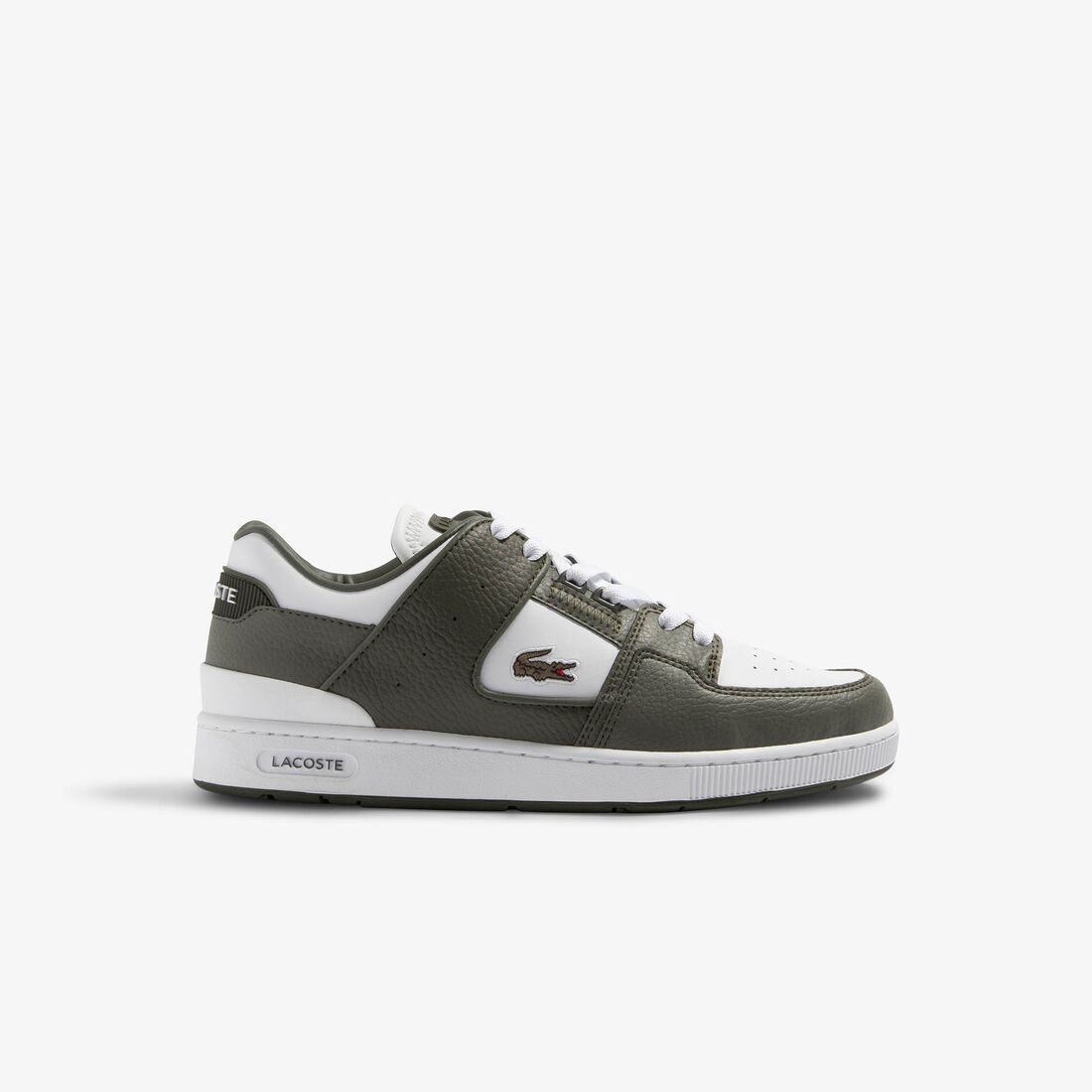 Men's Court Cage Leather Eyelet Trainers