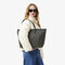 Zely Grained Tote with Pouch lacoste zely grained tote with pouch