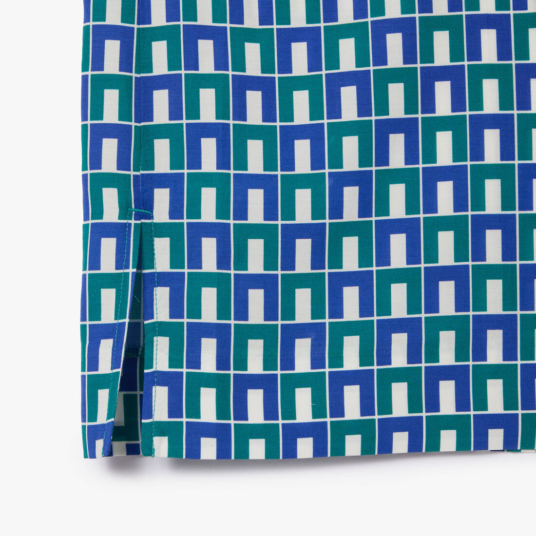 فستان شمسي قطني مطبوع خفيف الوزن فستان شمسي قطني مطبوع خفيف الوزن