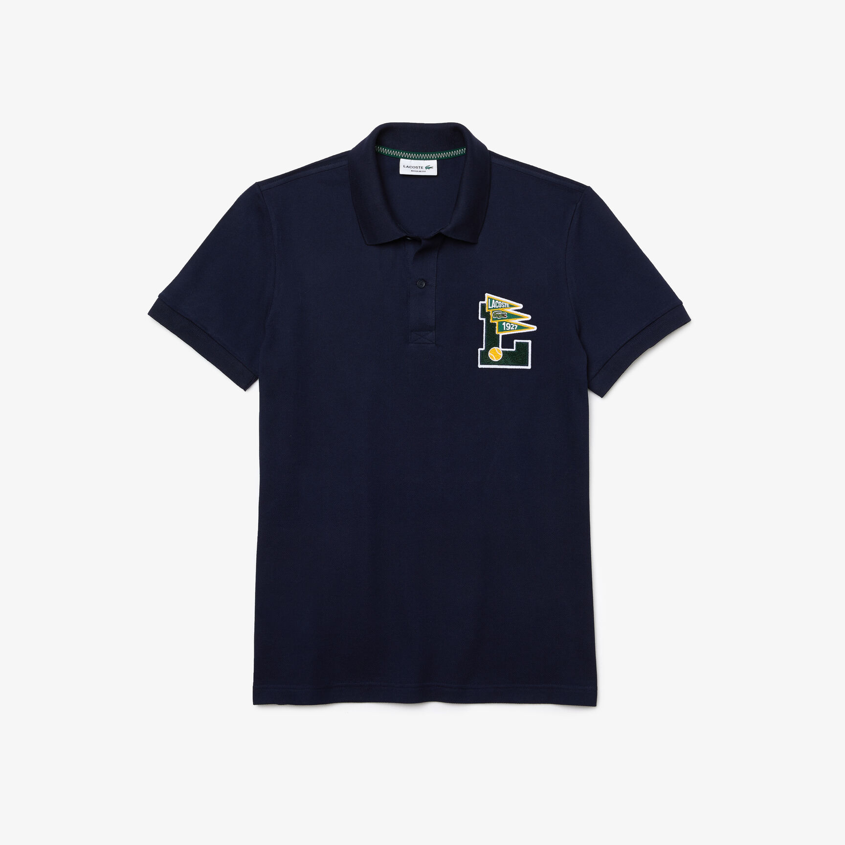 Men&rsquo;s Lacoste Regular Fit L Badge Cotton Piqu&eacute; Polo