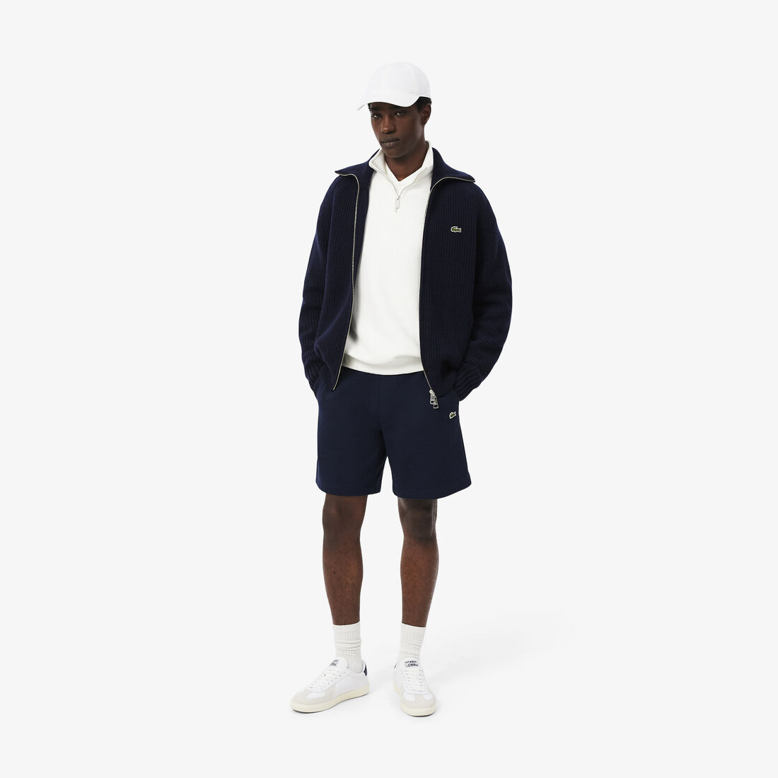 lacoste cotton twill cap