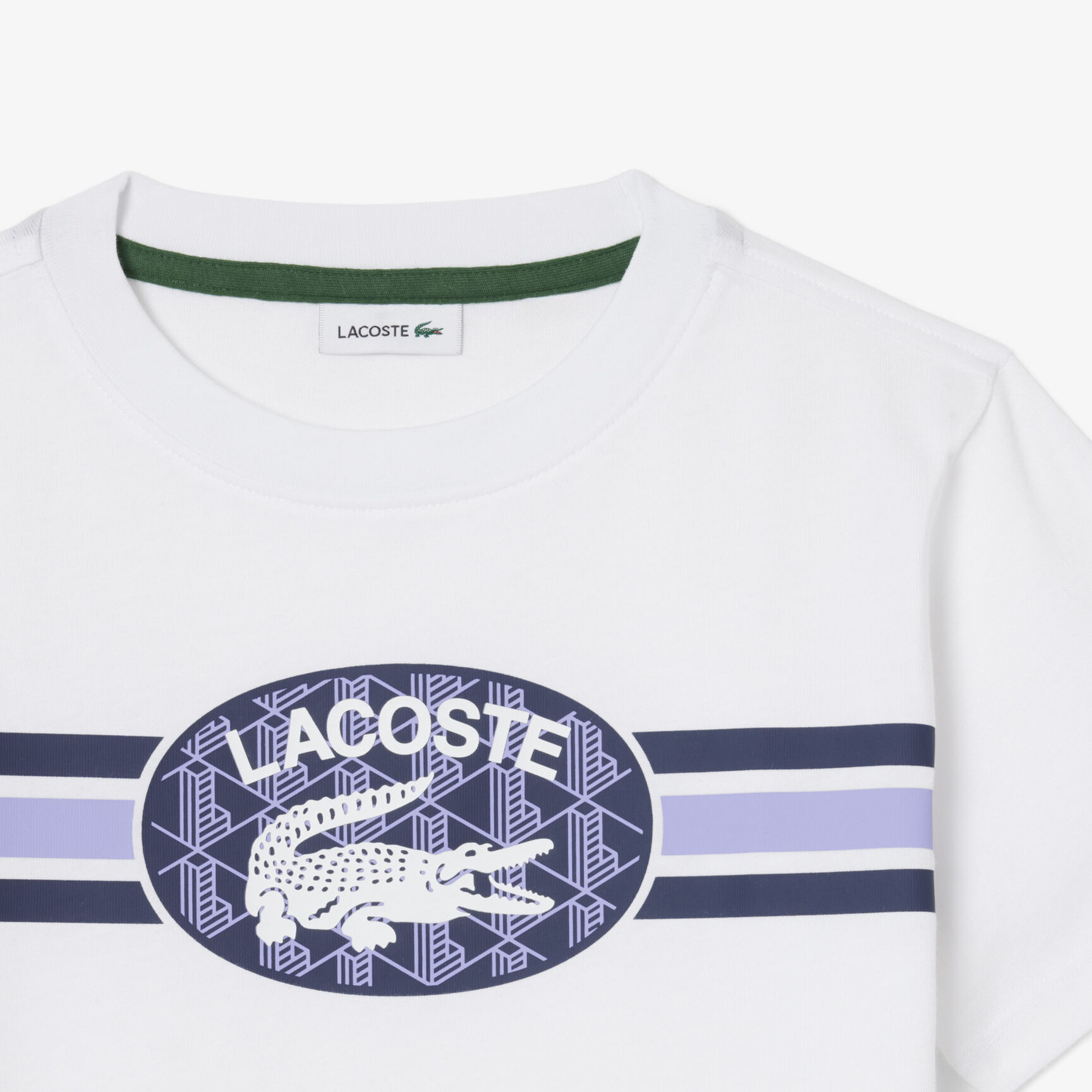 Monogram Print Cotton T-shirt Monogram Print Cotton T-shirt