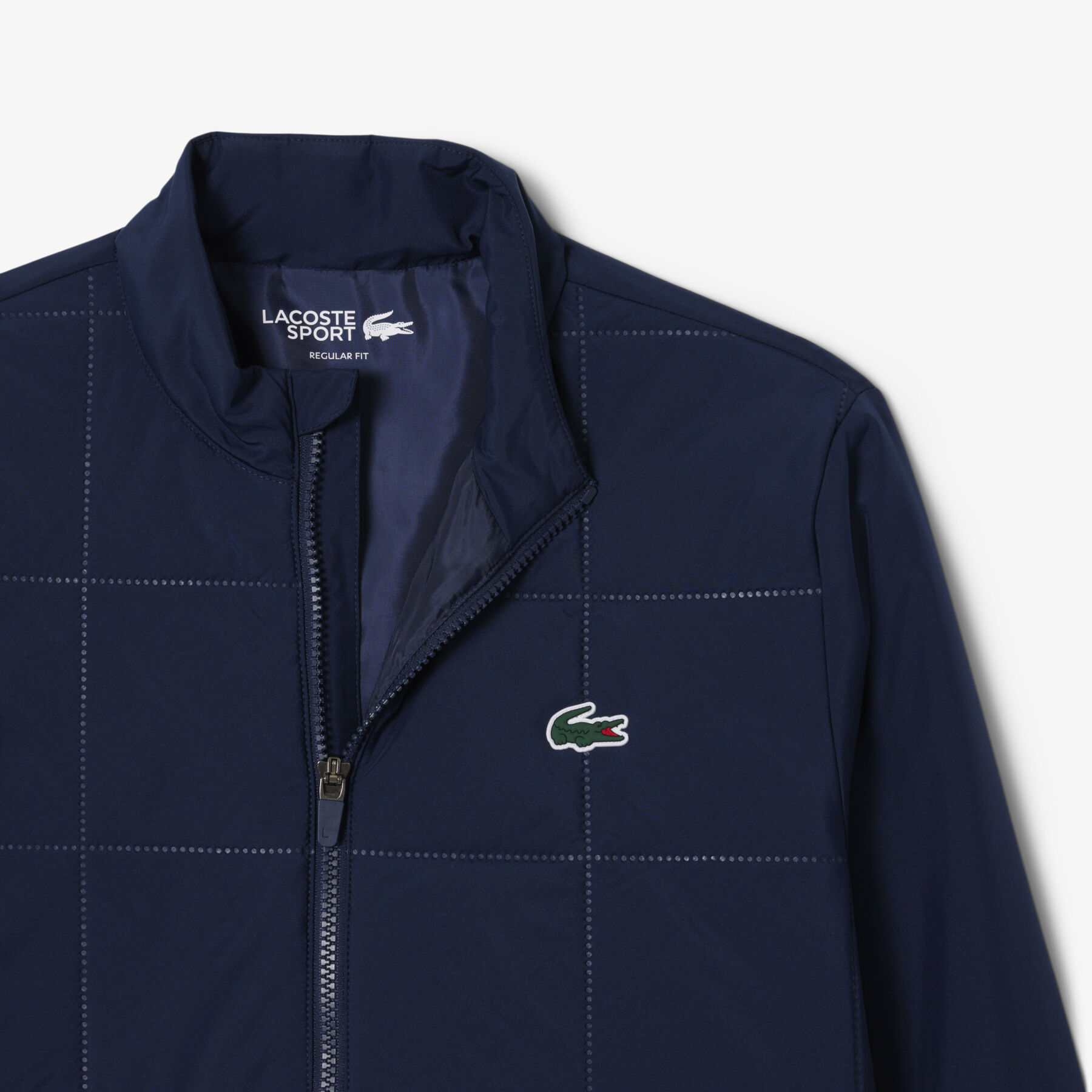 Water-Repellent UV Protect Golf Jacket lacoste water repellent uv protect golf jacket