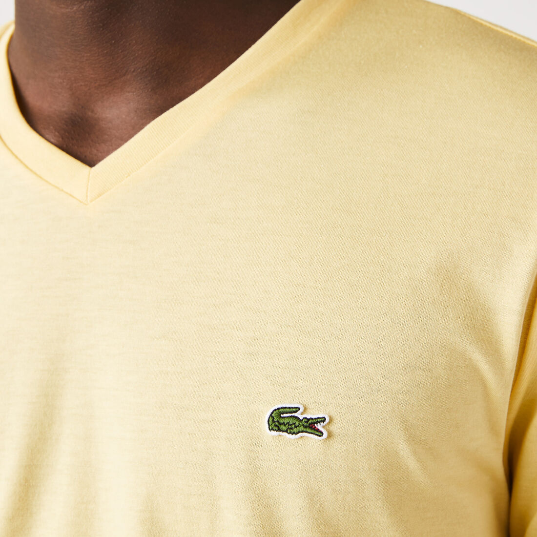 Lightweight Cotton Pima V Neck T-shirt Lightweight Cotton Pima V Neck T-shirt