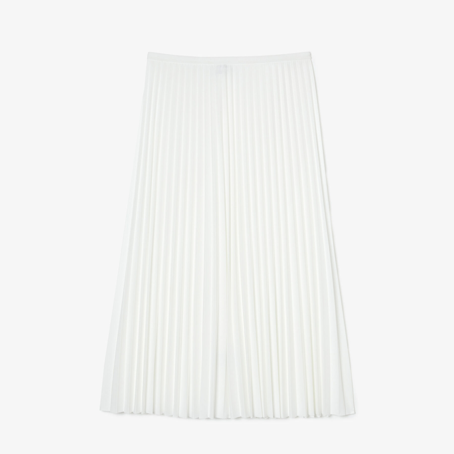 Elastic Waist Fluid Pleated Skirt