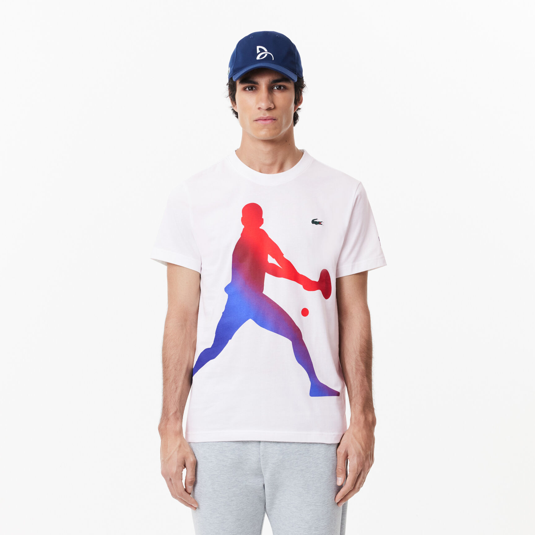 Lacoste Tennis x Novak Djokovic T-shirt and Cap Set Lacoste Tennis x Novak Djokovic T-shirt and Cap Set