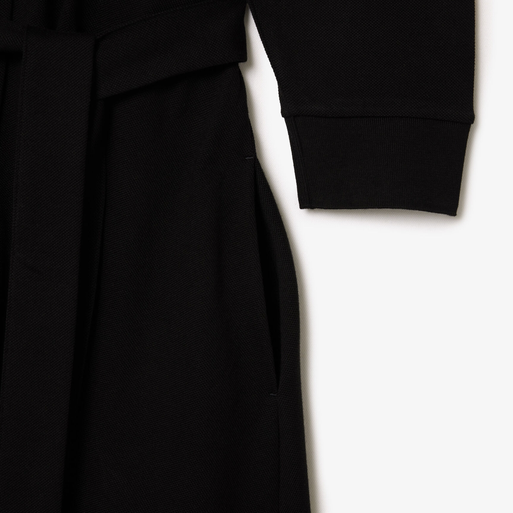 3/4 Sleeve Cotton Pique Polo Dress