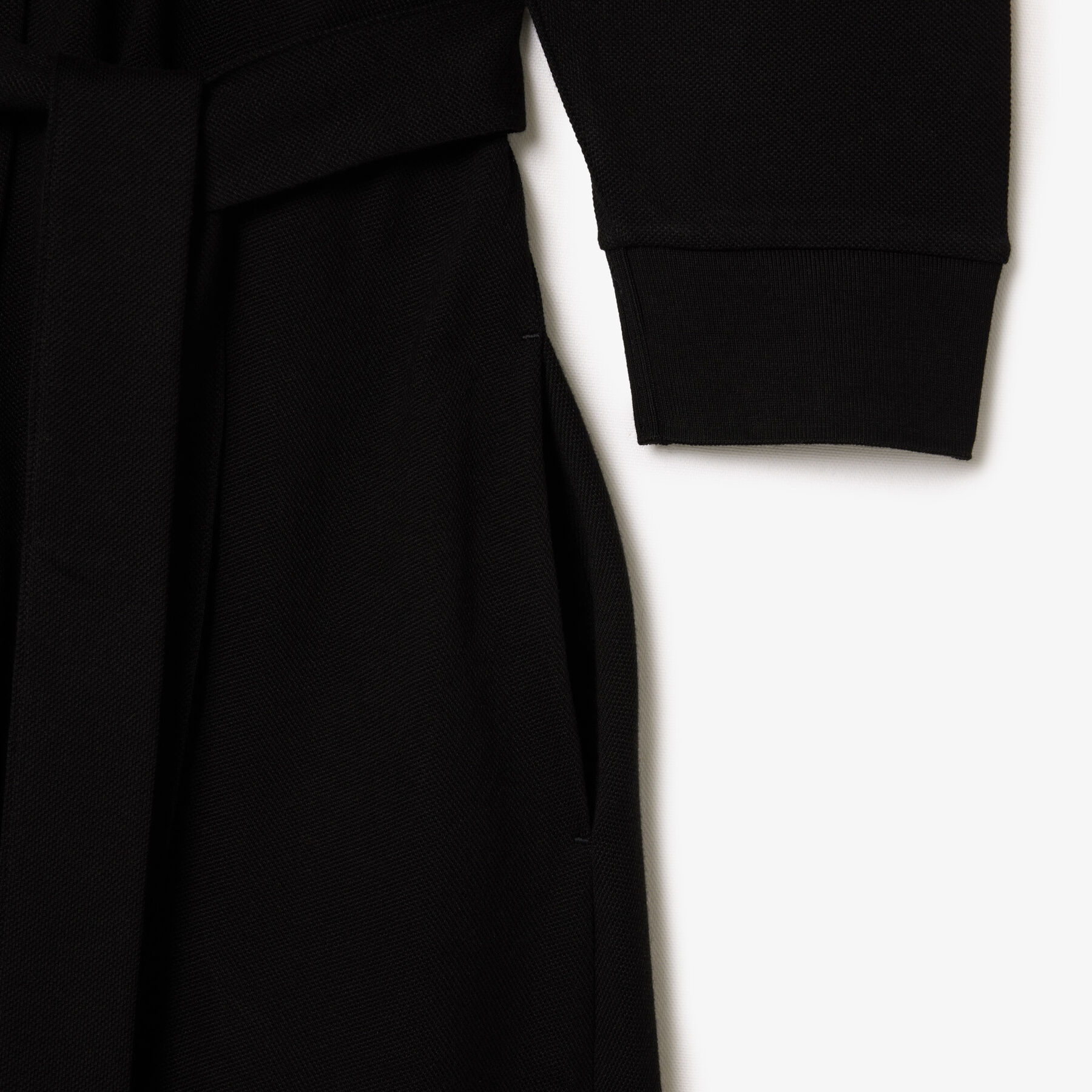 3/4 Sleeve Cotton Pique Polo Dress