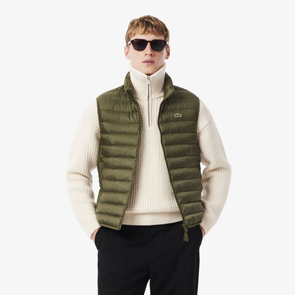 Water-repellent Puffed Vest