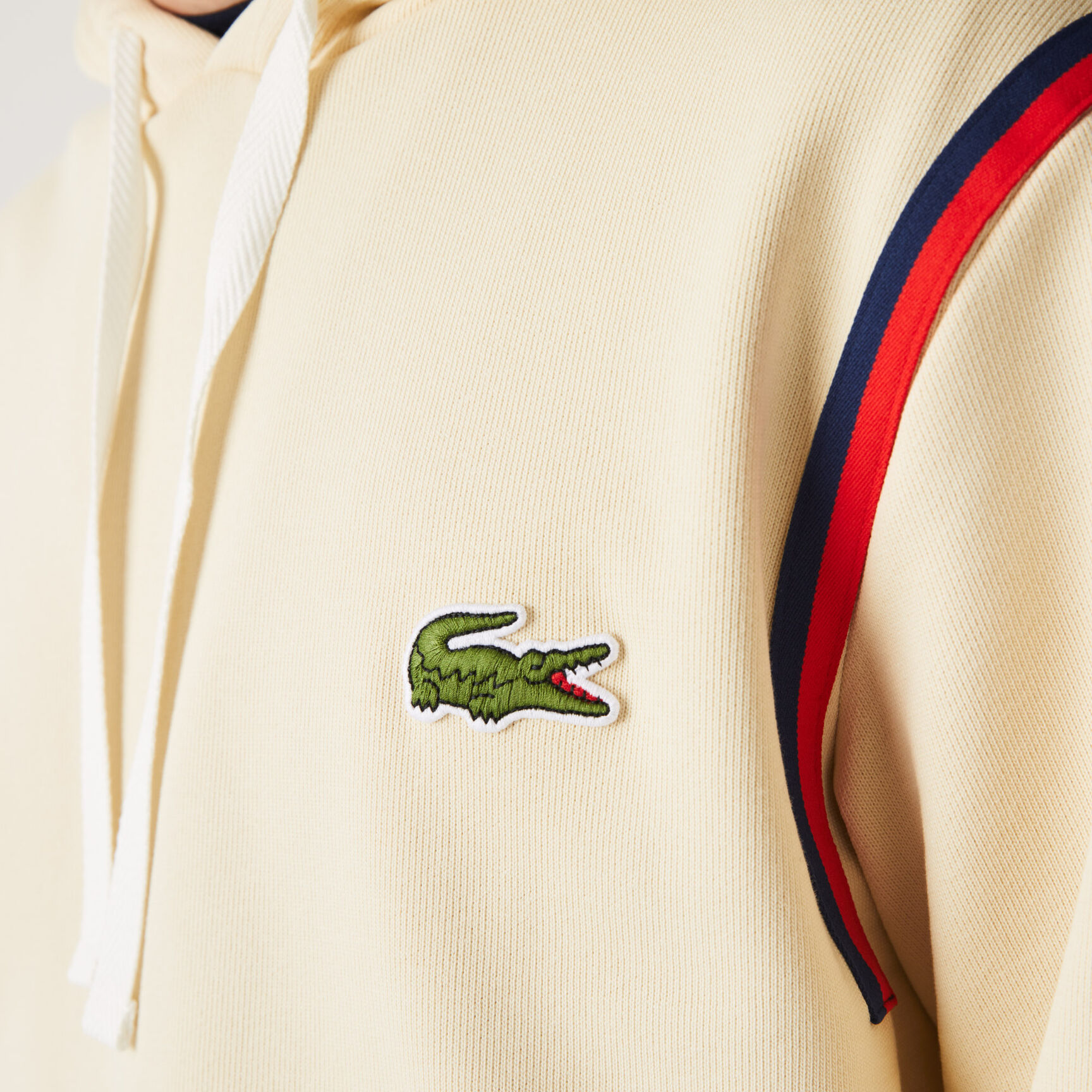 Men&rsquo;s Made In France Hooded Organic Cotton Fleece Sweatshirt