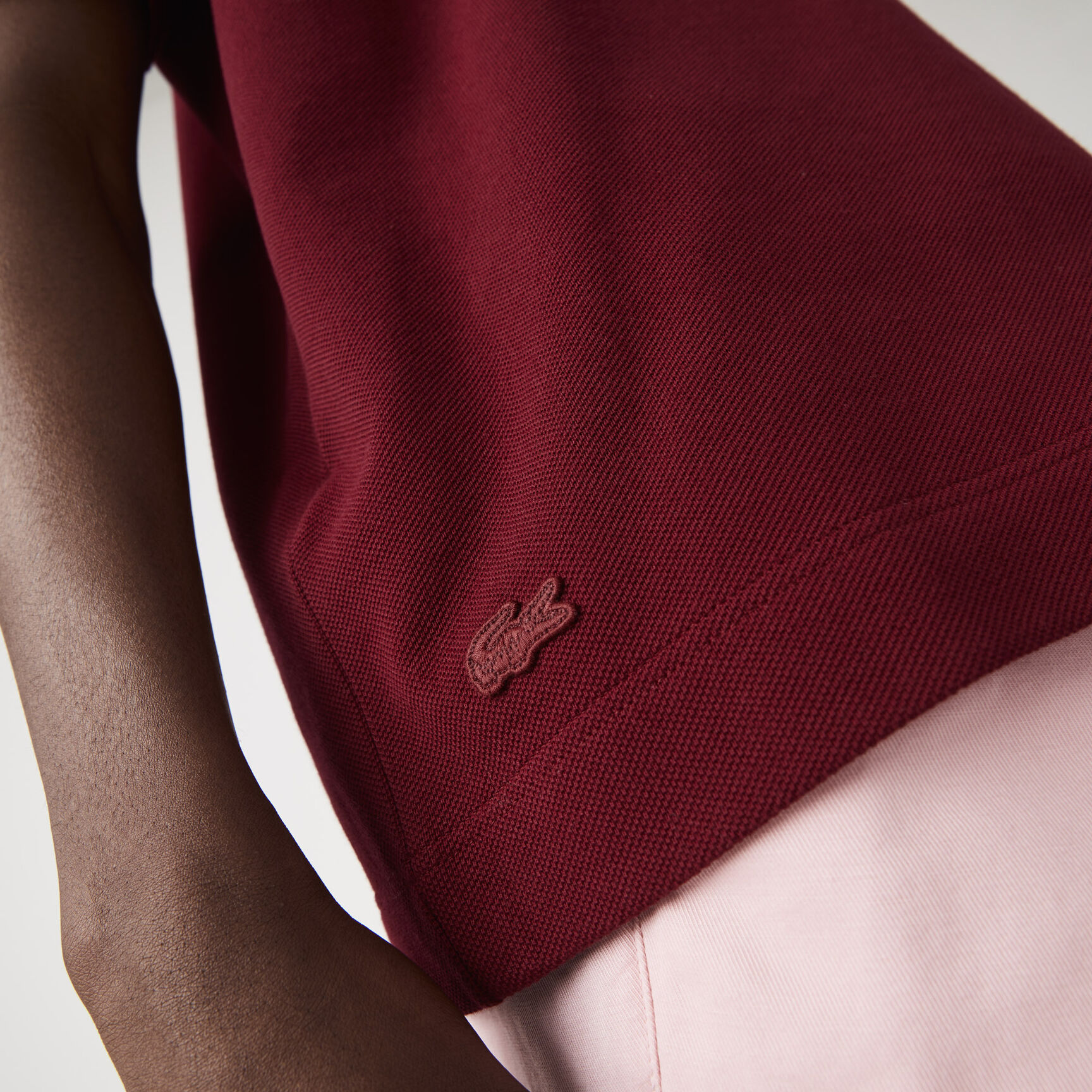 تيشيرت بولو لاكوست قطن عضوي بقصة كلاسيكية للرجال مجموعة Made in France تيشيرت بولو لاكوست قطن عضوي بقصة كلاسيكية للرجال مجموعة Made in France