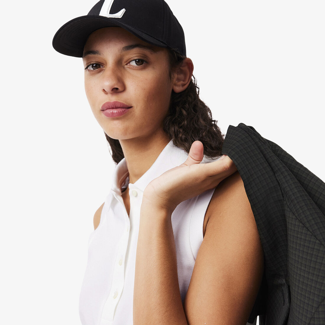 Slim Fit L.12.D Sleeveless Stretch Polo Shirt Slim Fit L.12.D Sleeveless Stretch Polo Shirt