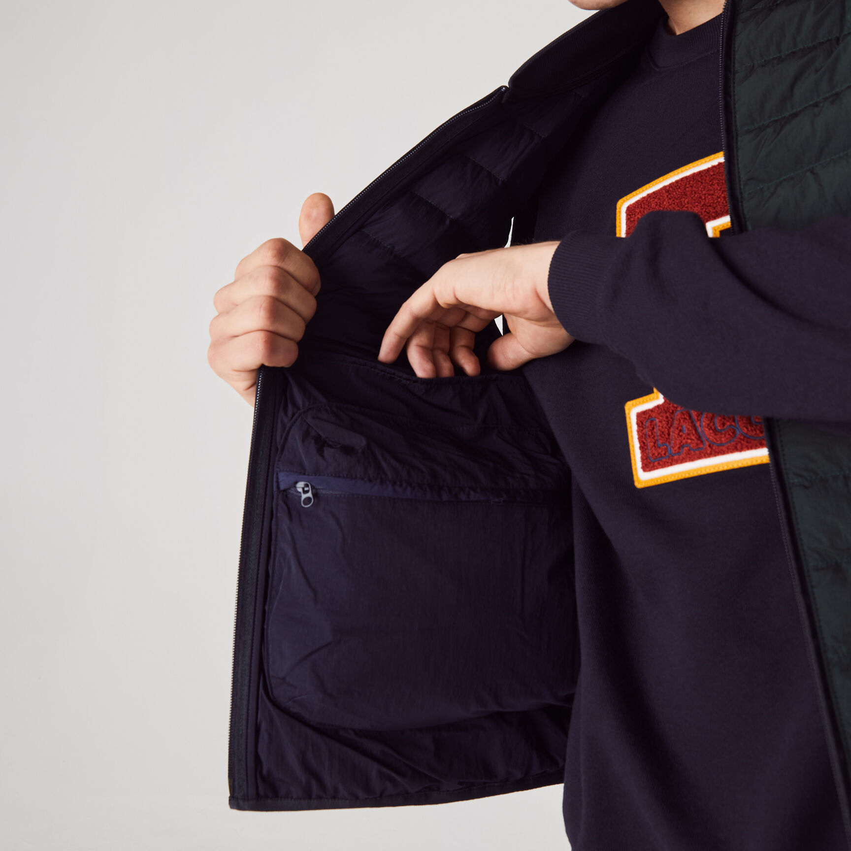 جاكيت منفوخ قابل للطي بقماش خفيف الوزن مقاوم للماء للرجال جاكيت منفوخ قابل للطي بقماش خفيف الوزن مقاوم للماء للرجال