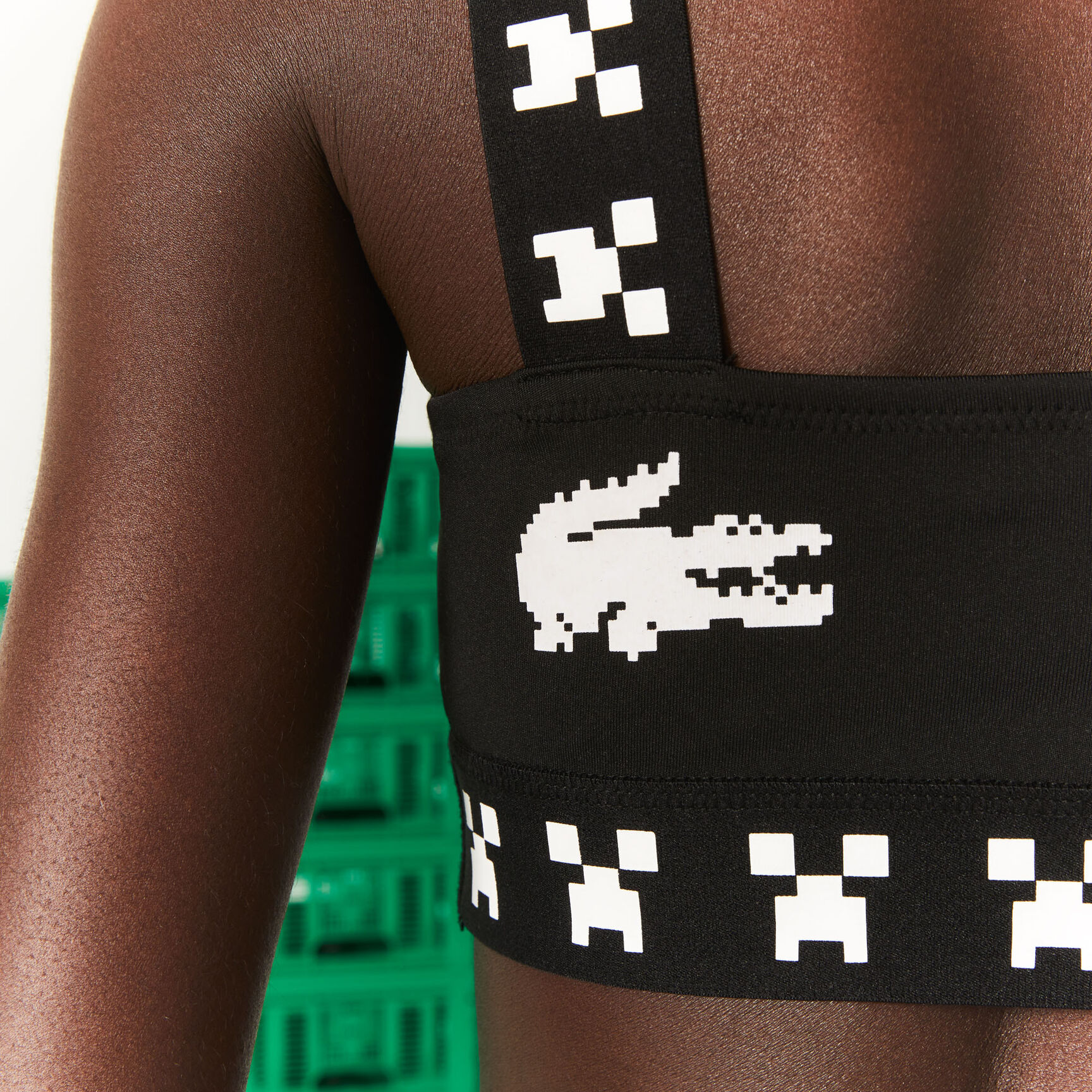 Women's Lacoste L!VE x Minecraft Sports Bra Women's Lacoste L!VE x Minecraft Sports Bra