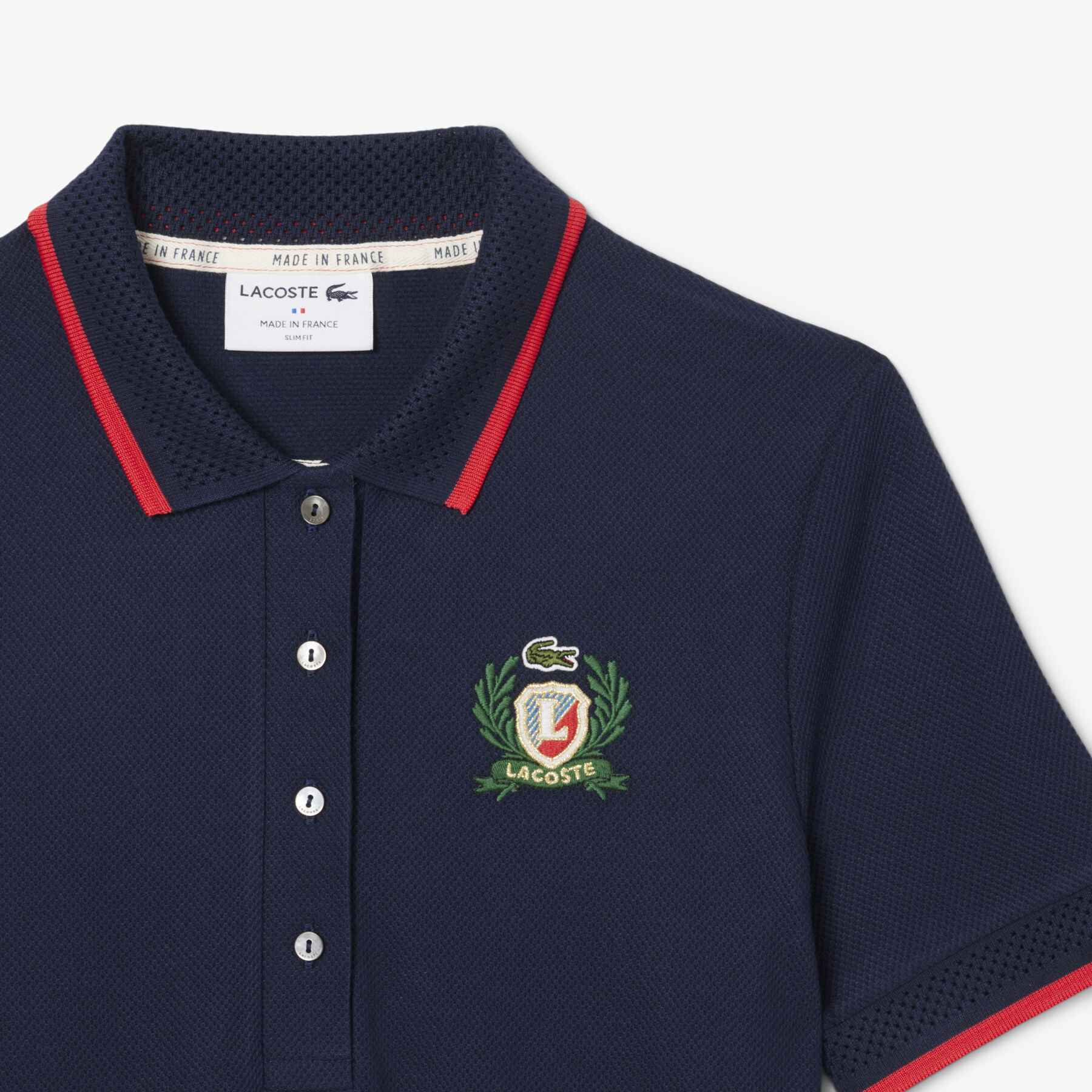 French Made Slim Fit Polo Dress