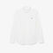 lacoste regular fit stretch poplin shirt