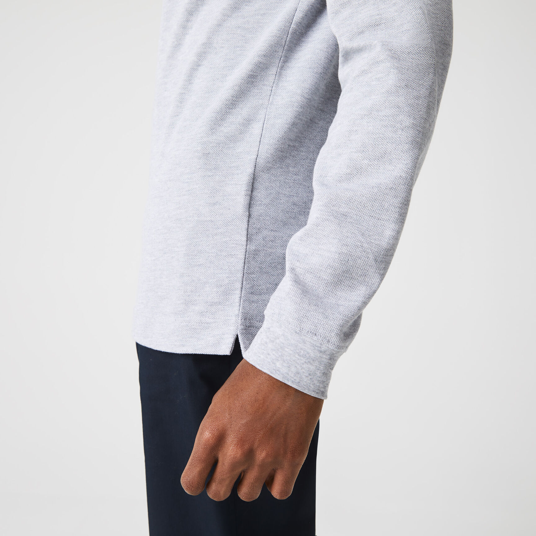 Slim Fit L.12.12 Long Sleeved Polo Shirt