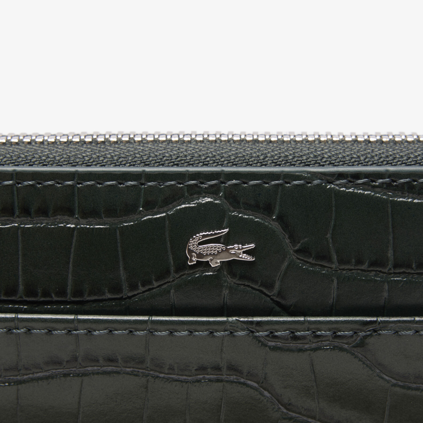 Large Chantaco Embossed Leather Billfold lacoste large chantaco embossed leather billfold