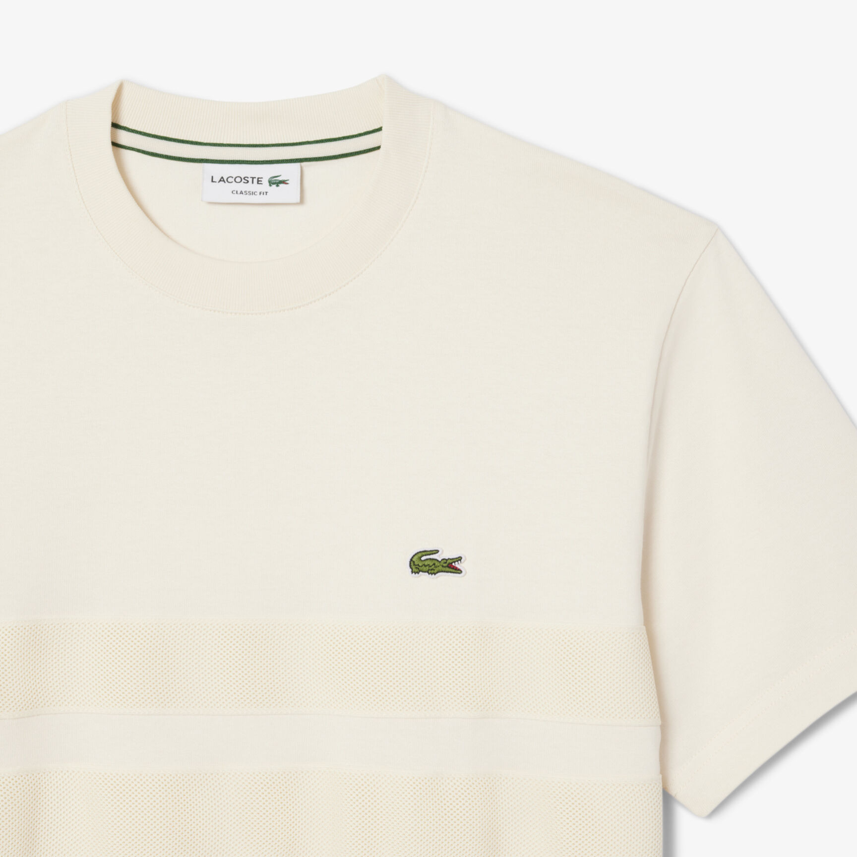 Heavy Jersey Mesh Band T-shirt