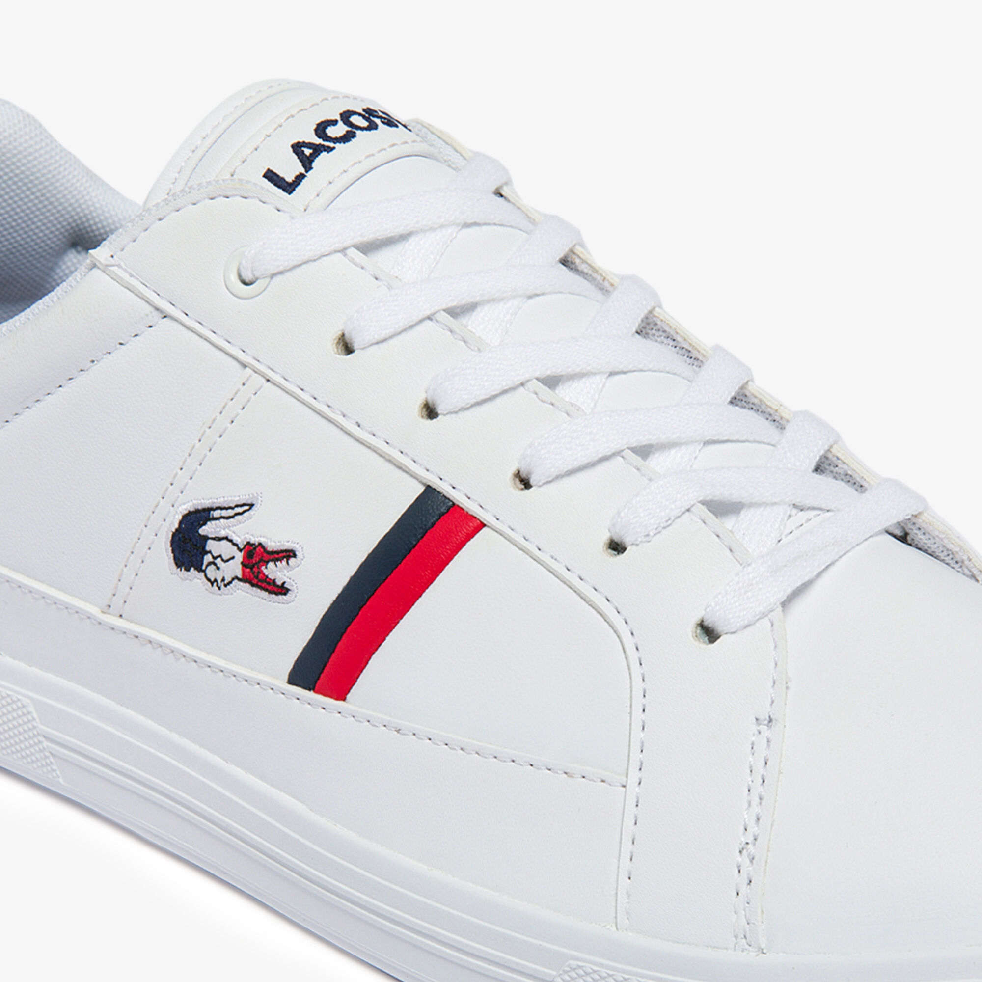 Men's Europa Tricolore Leather and Synthetic Sneakers Men's Europa Tricolore Leather and Synthetic Sneakers