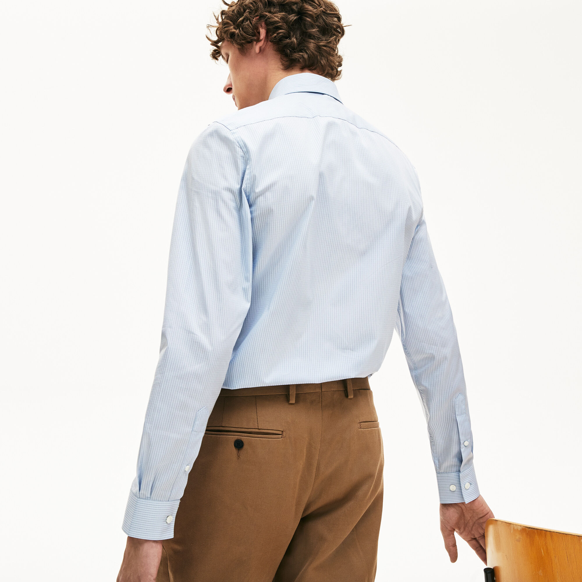 Men's Striped Poplin Shirt Men's Striped Poplin Shirt