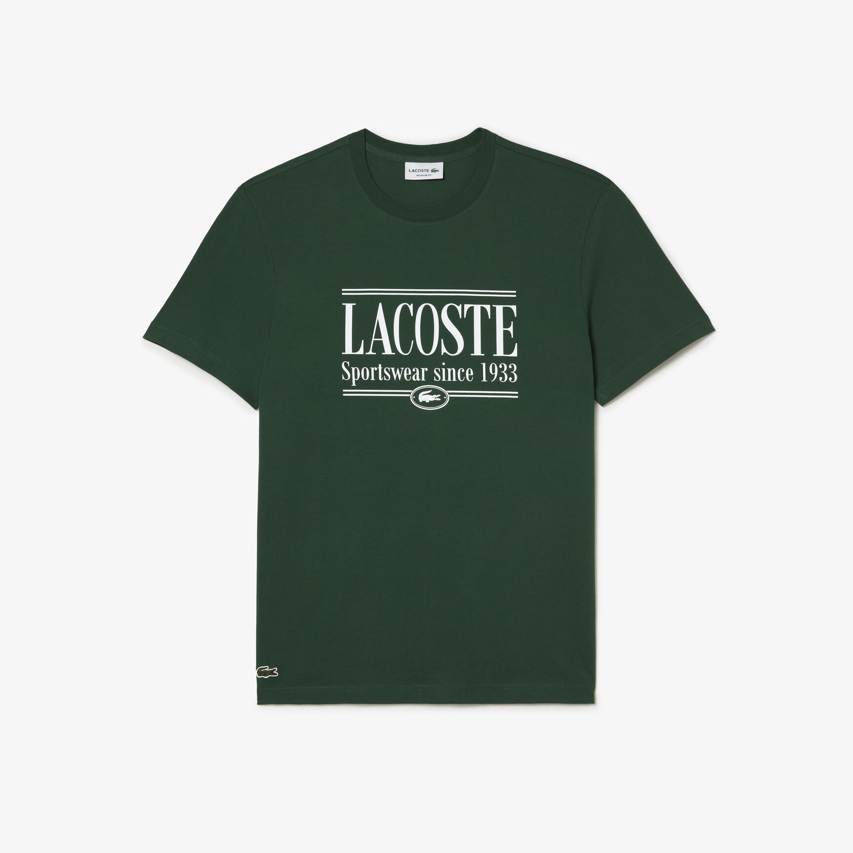 Men's Lacoste Regular Fit Jersey T-shirt Men's Lacoste Regular Fit Jersey T-shirt