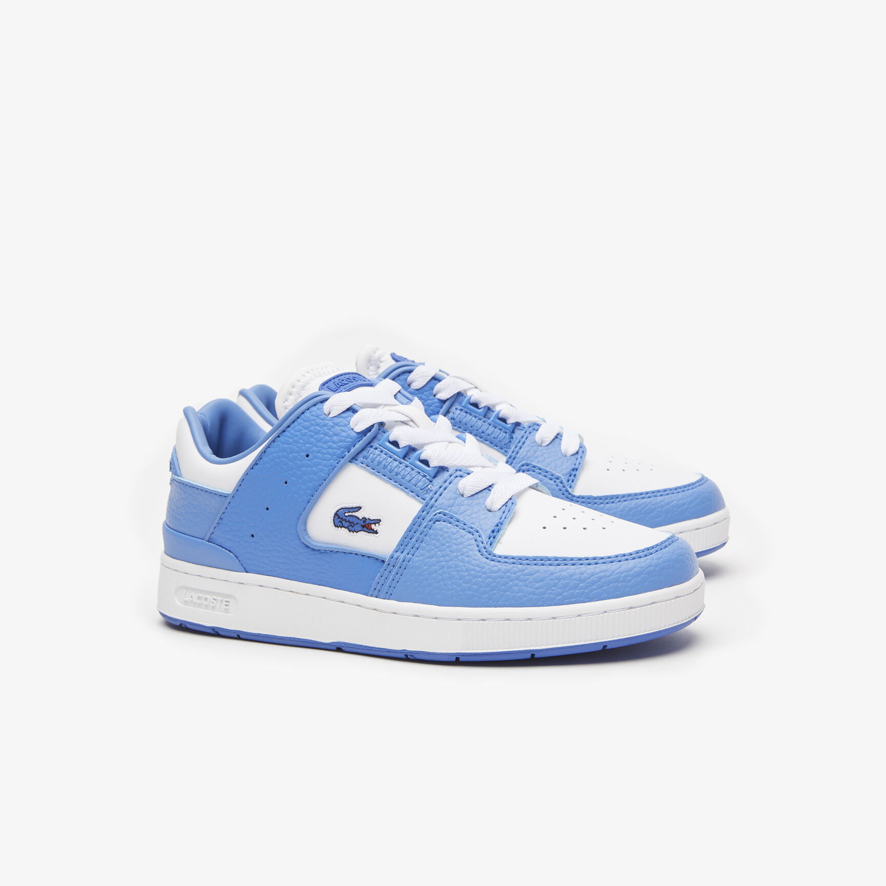 Women's Lacoste Court Cage Leather Trainers