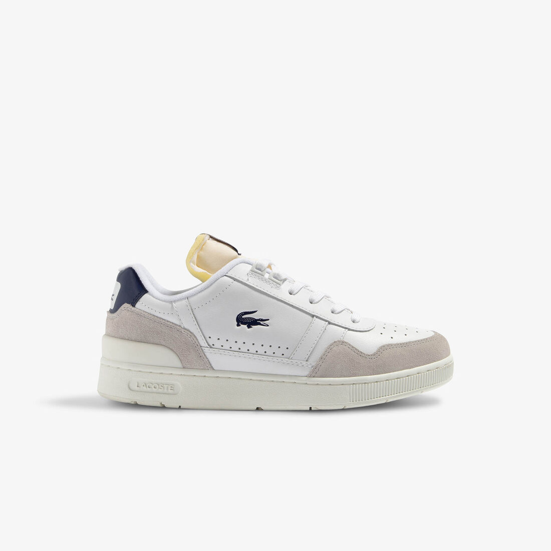 Men's T-Clip Leather Trim Trainers