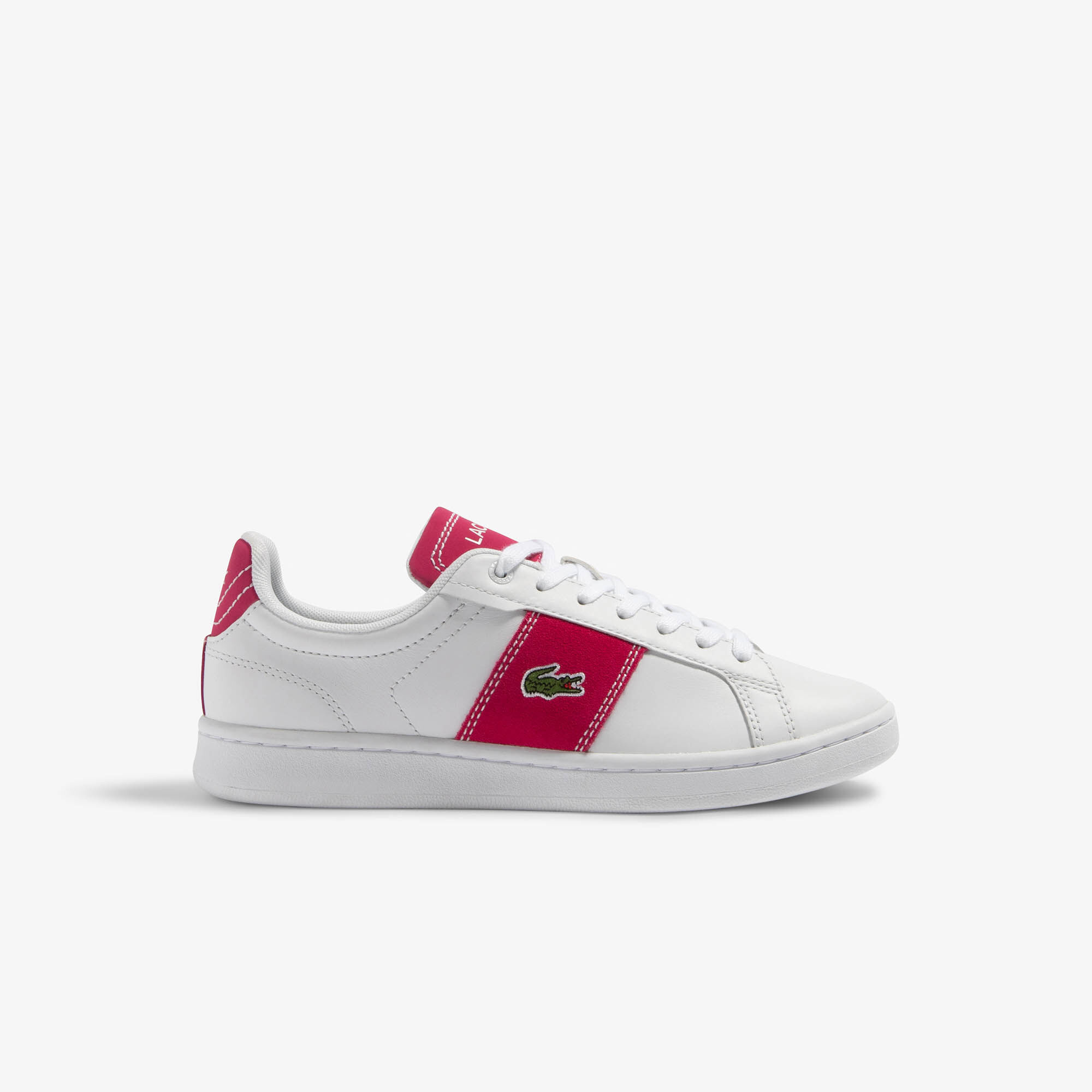 Lacoste blanche et or outlet