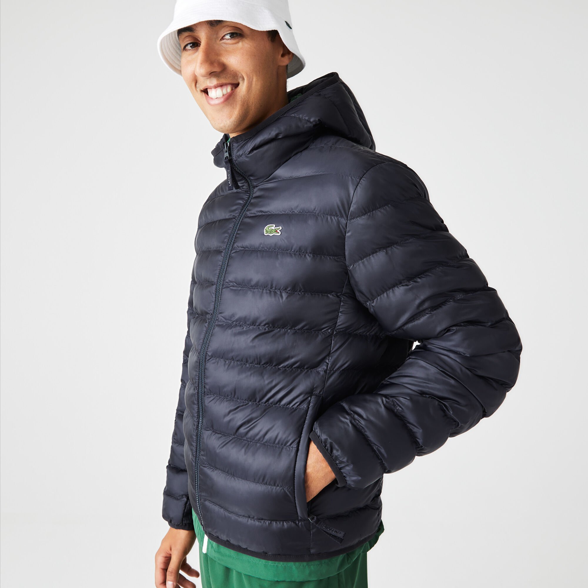 Lacoste men's down jacket top