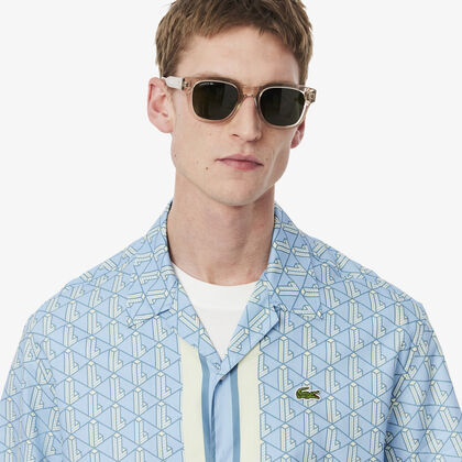 Straight Cut Monogram Shirt Straight Cut Monogram Shirt