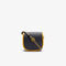Women's Court Line Contrast Piping Small Hobo Bag