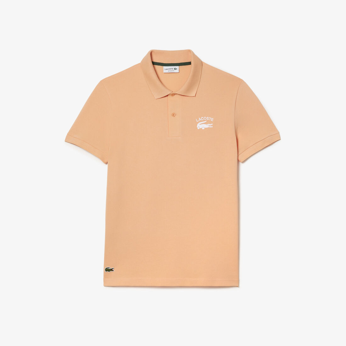 Men's Lacoste Branded Stretch Mini Piqué Polo Men's Lacoste Branded Stretch Mini Piqué Polo