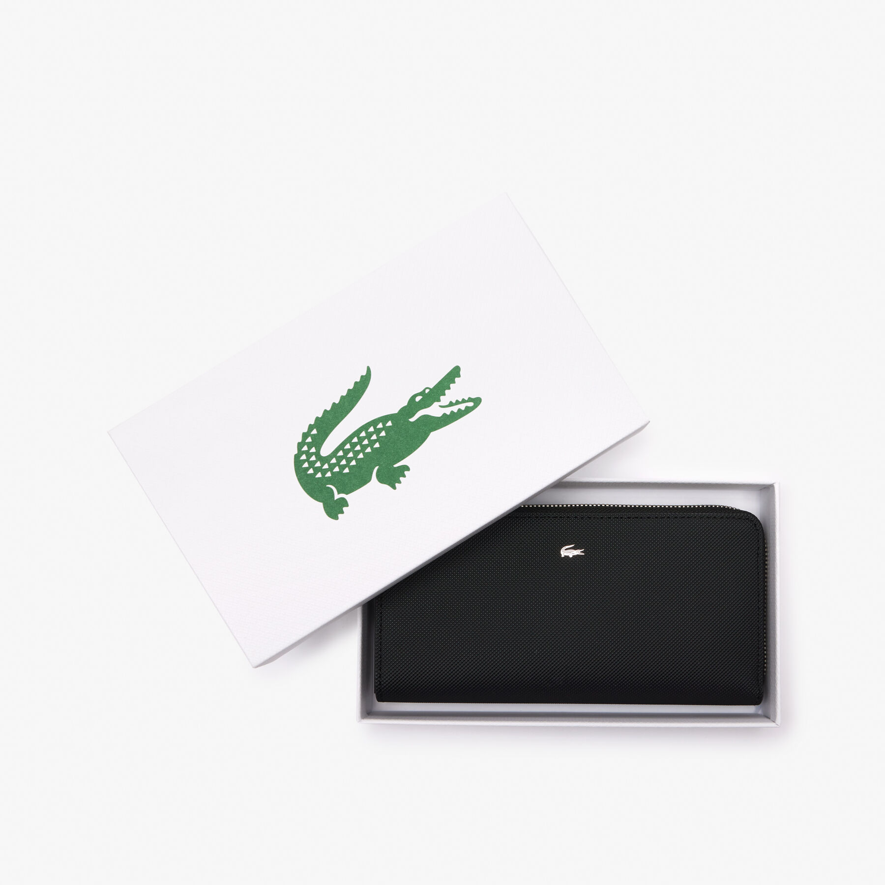 lacoste daily city zipped billfold