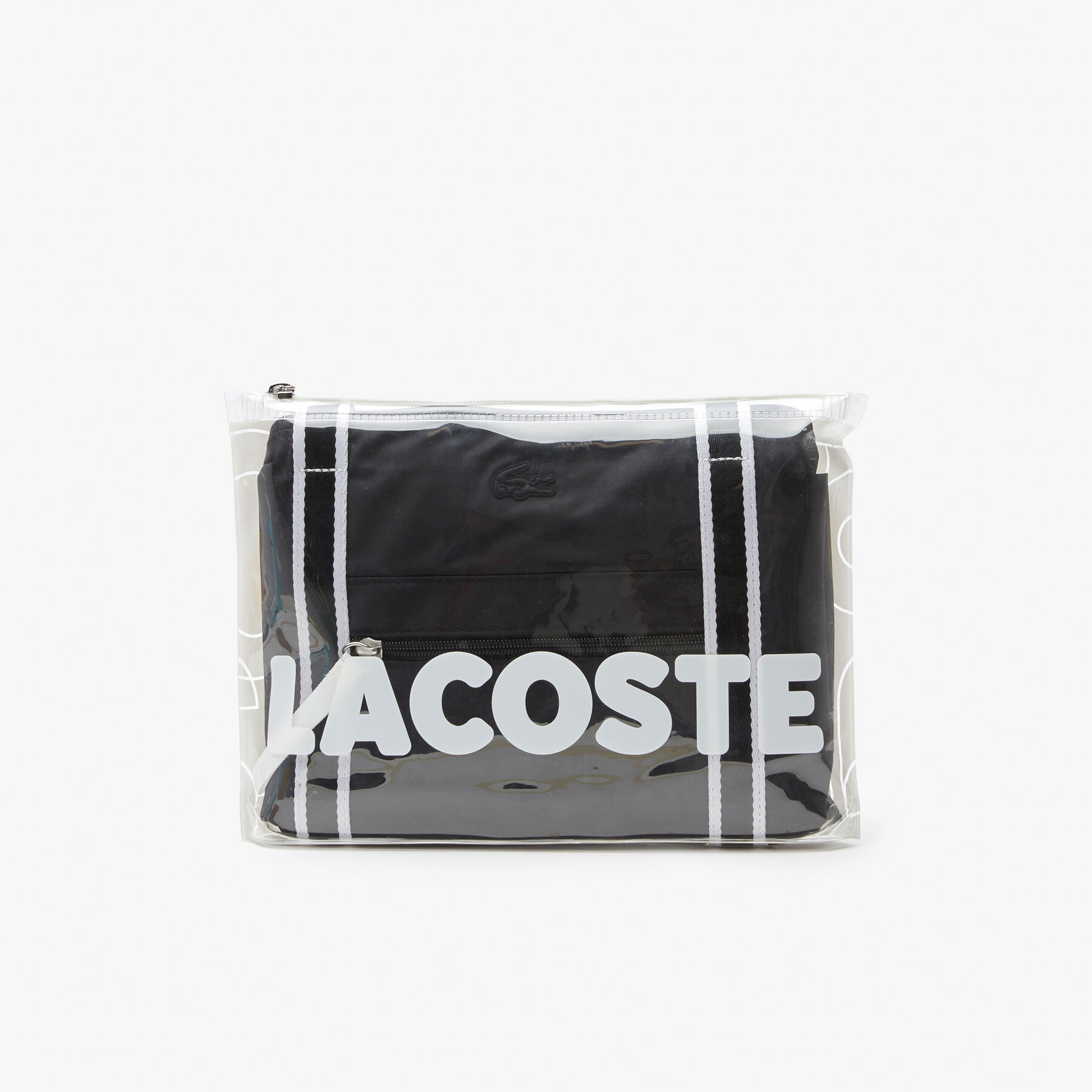 Unisex Contrast Print Collapsible Weekend Bag lacoste unisex contrast print collapsible weekend bag