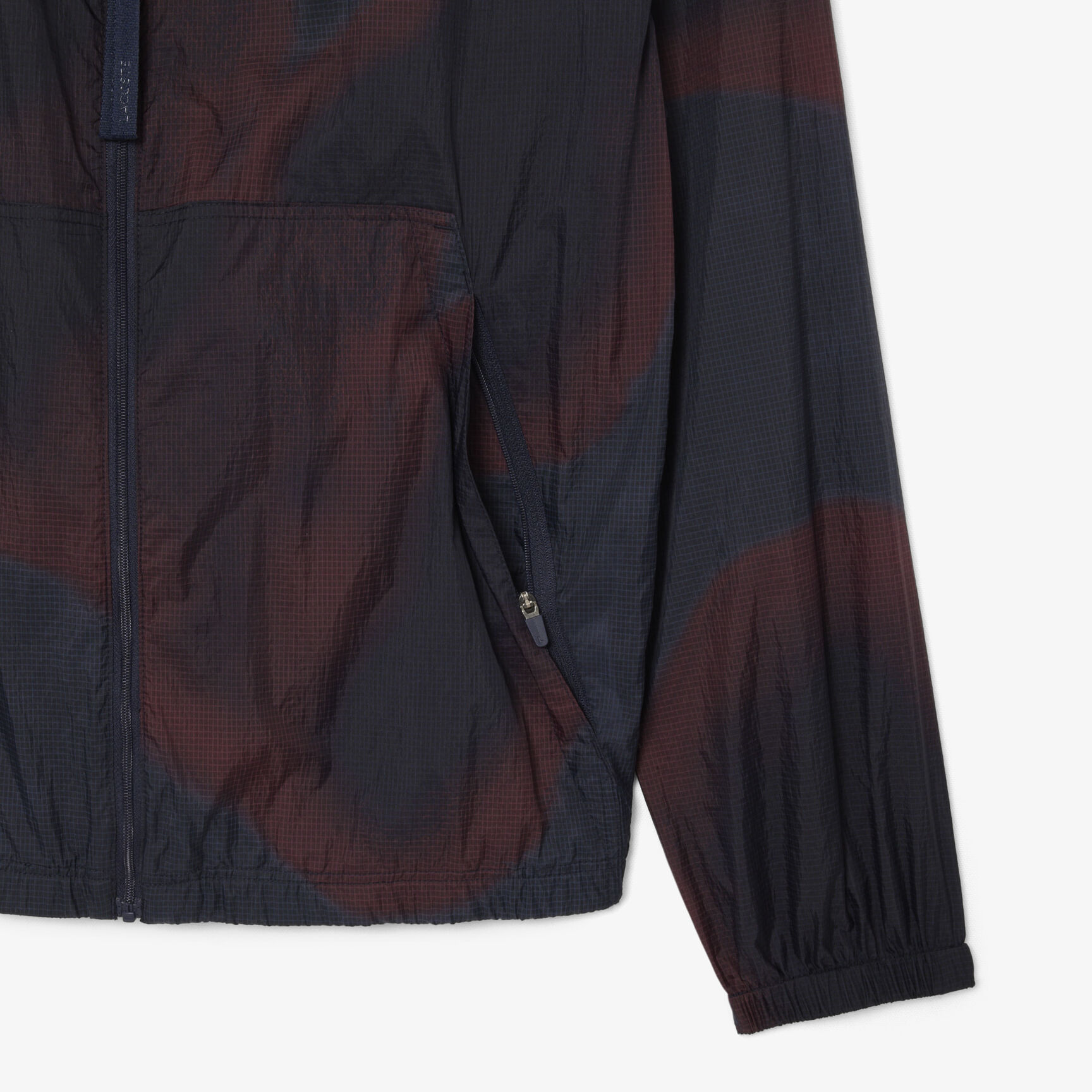 Ombre Print Ripstop Nylon Jacket