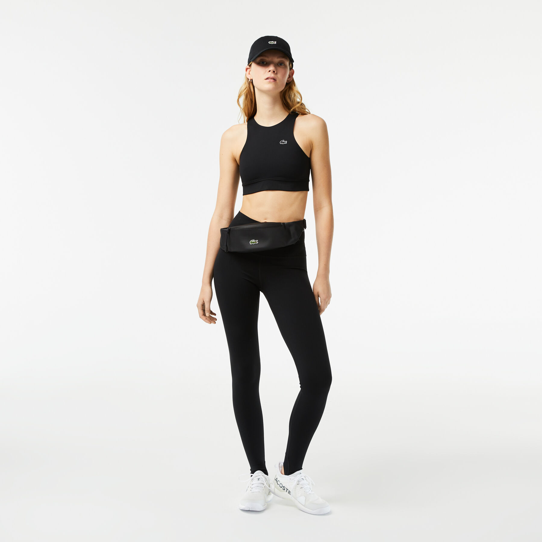 Women's Lacoste Quick-Dry Recycled Polyamide Stretch Bra women s lacoste quick dry recycled polyamide stretch bra
