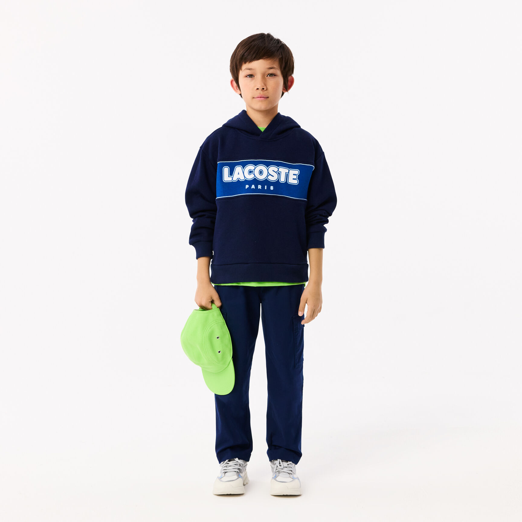 Lightweight Cotton Gabardine Cargo Pants